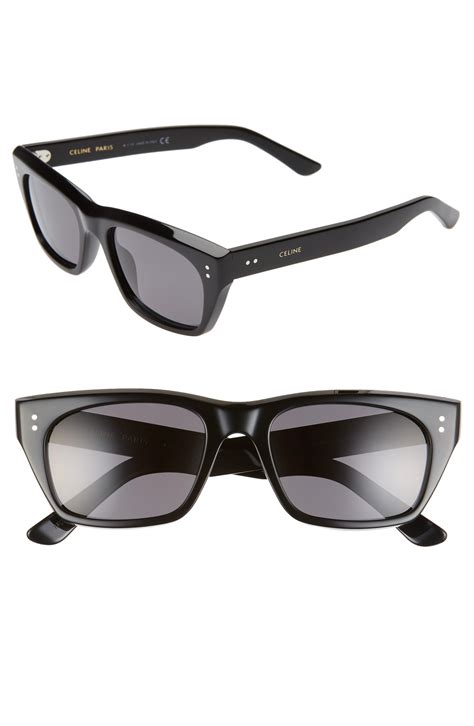 celine rectangular sunglasses black|are celine sunglasses polarized.